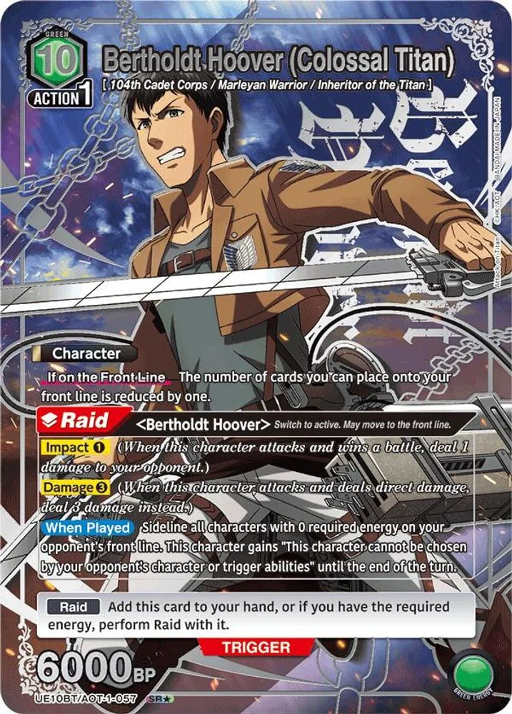 Bertholdt Hoover (Colossal Titan · SR*)
