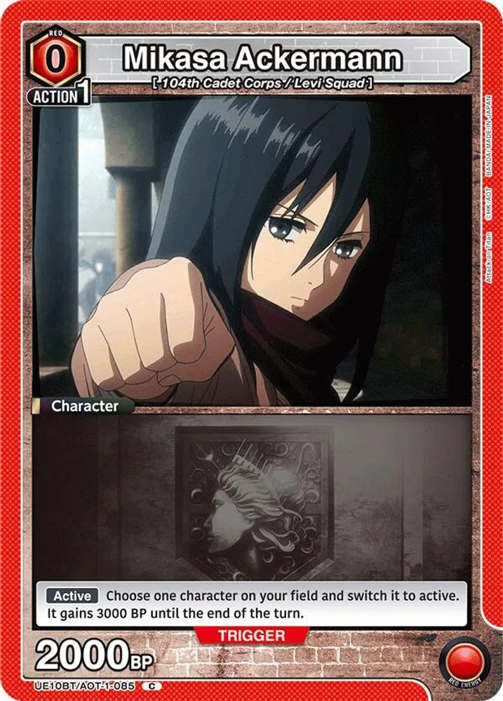 Mikasa Ackermann (Box Topper Foil)
