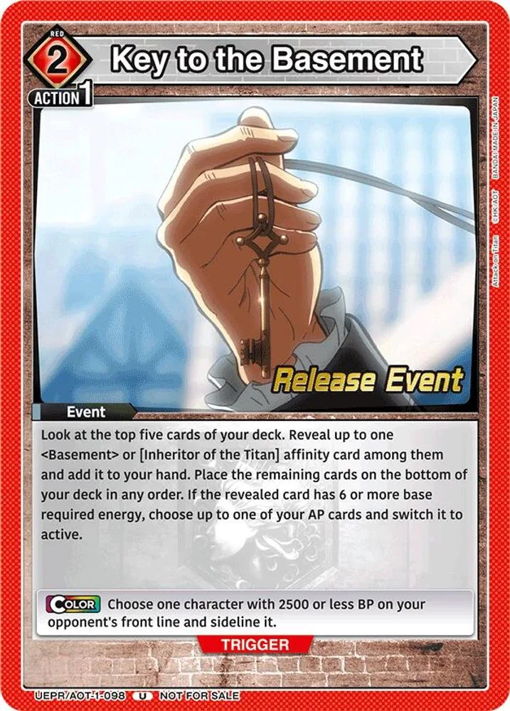 Key to the Basement (Release Event)