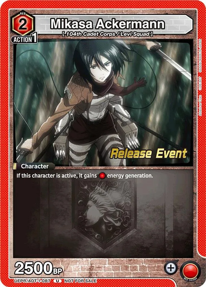 Mikasa Ackermann (Release Event)
