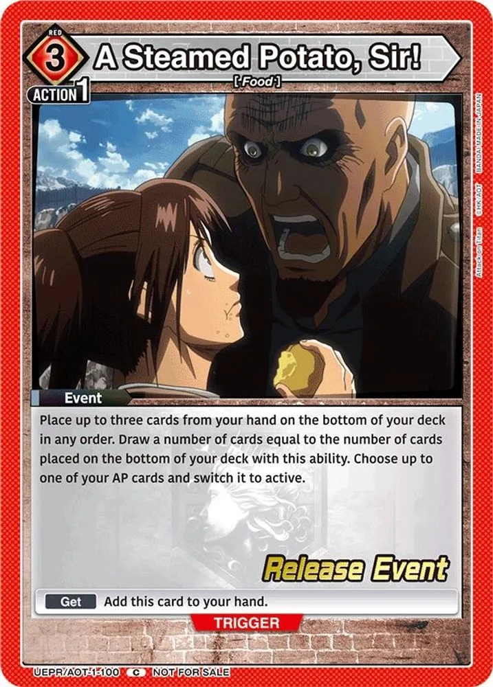 A Steamed Potato, Sir! (Release Event)