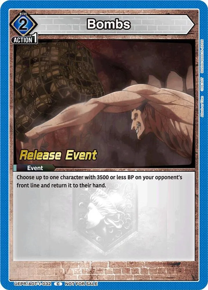 Bombs (Release Event)