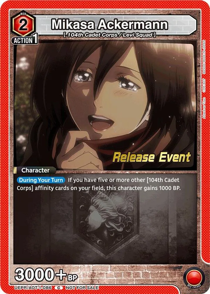 Mikasa Ackermann (Release Event)