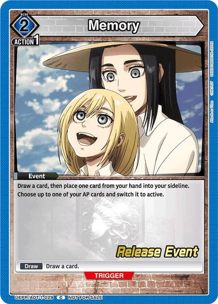Memory (Release Event)