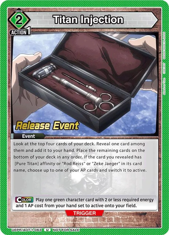 Titan Injection (Release Event)