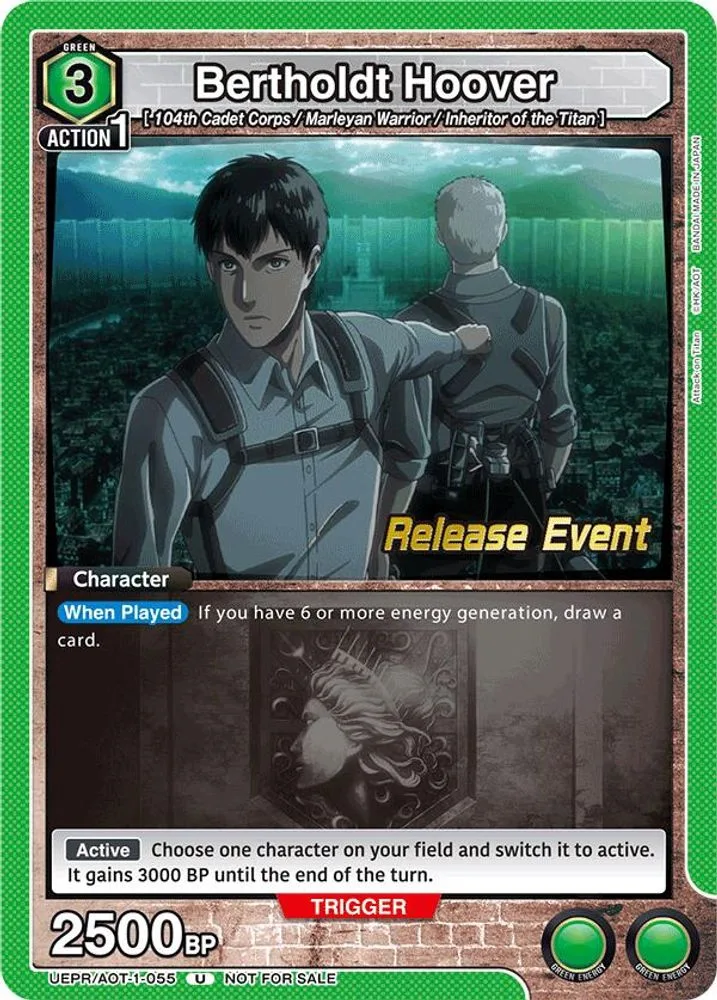 Bertholdt Hoover (Release Event)