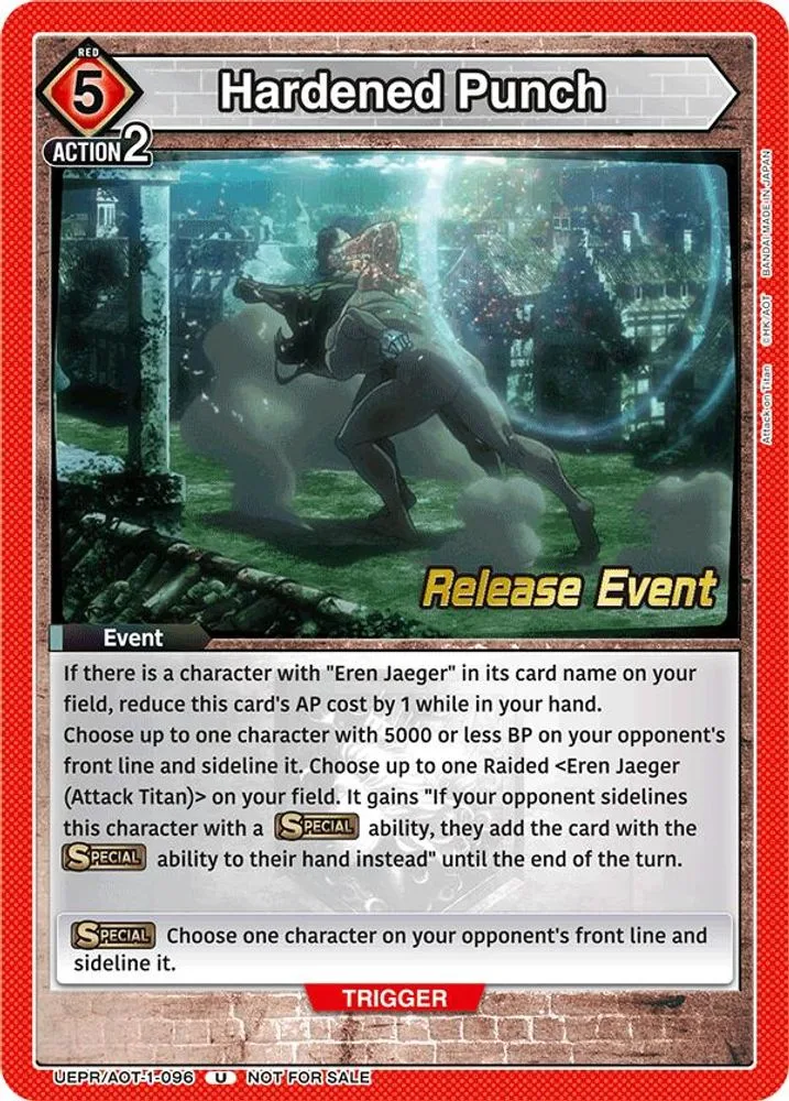 Hardened Punch (Release Event)