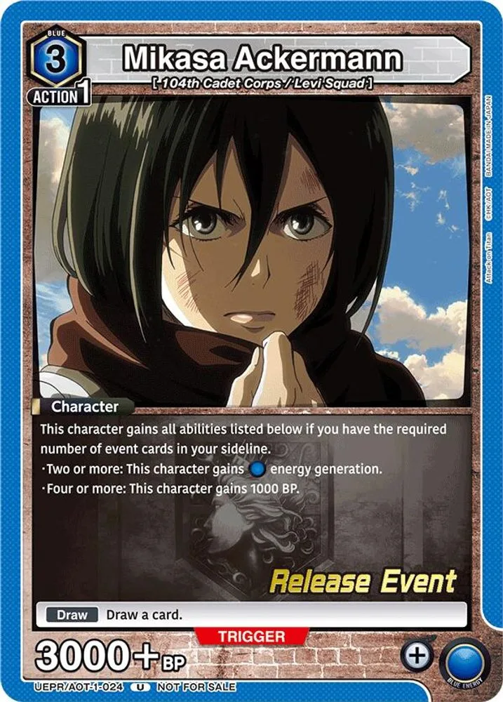 Mikasa Ackermann (Release Event)