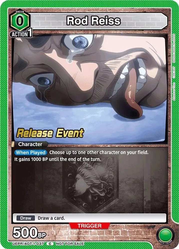 Rod Reiss (Release Event)