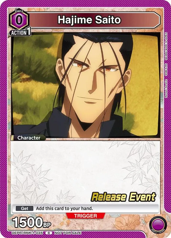 Hajime Saito (Release Event)