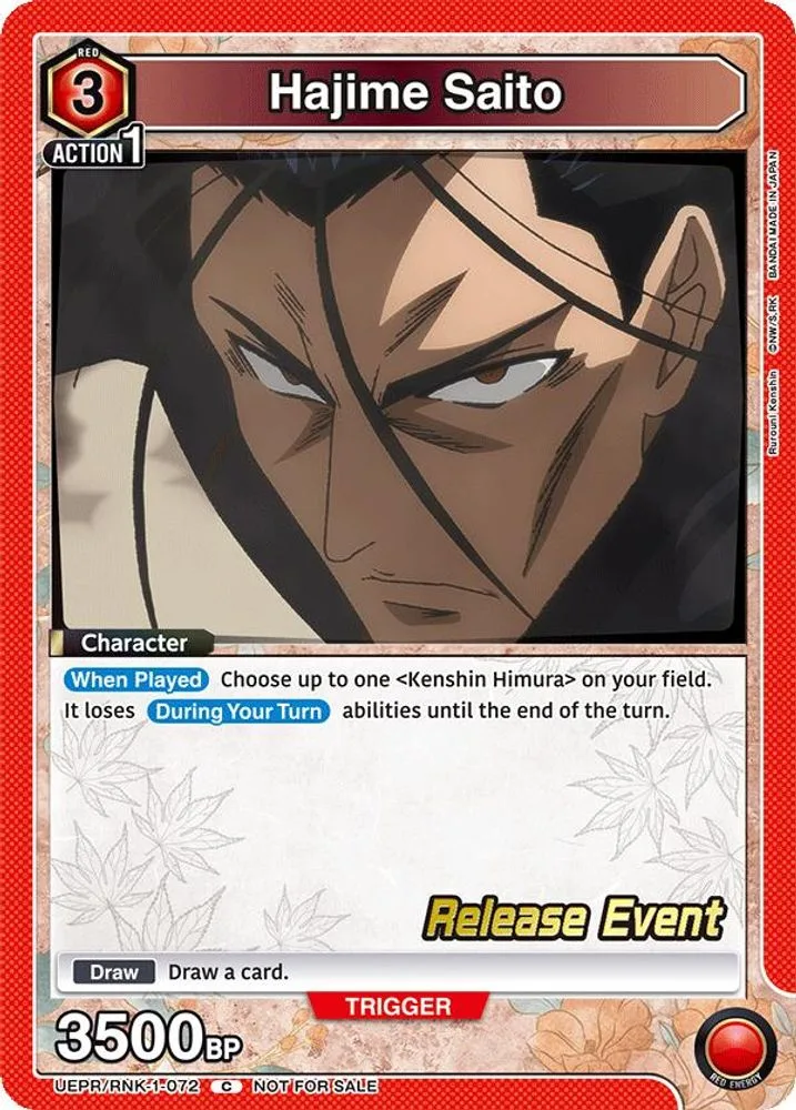 Hajime Saito (Release Event)
