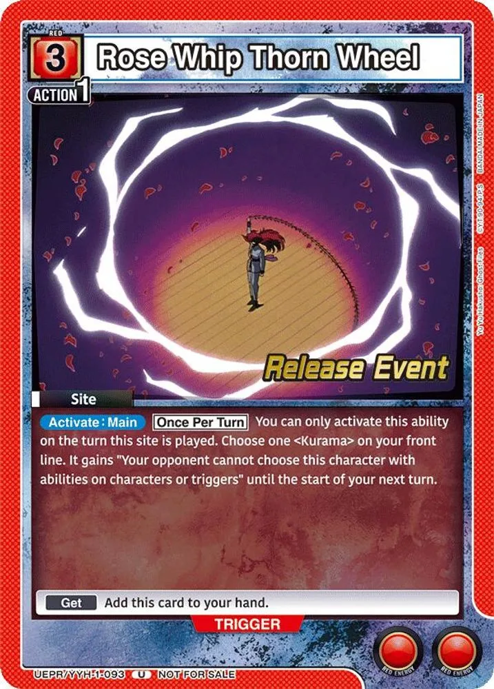 Rose Whip Thorn Wheel (Release Event)