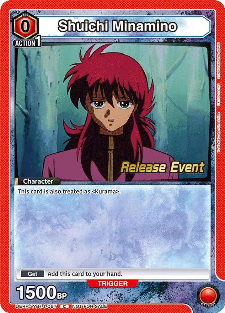 Shuichi Minamino (Release Event)