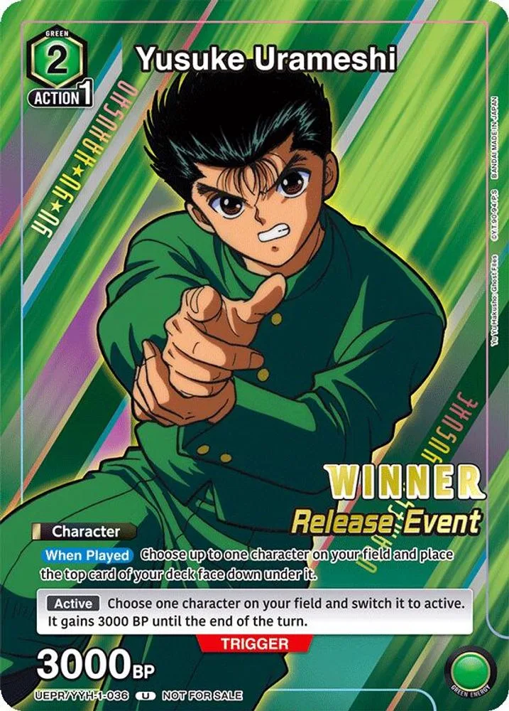 Yusuke Urameshi (Release Event Winner)