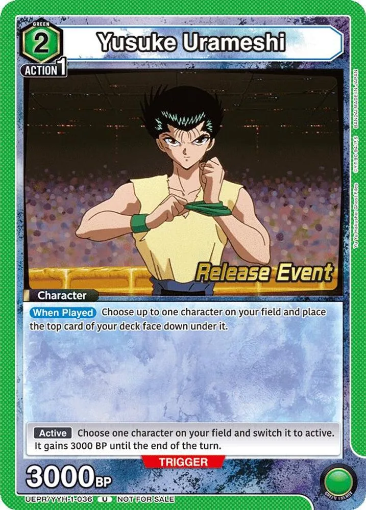 Yusuke Urameshi (Release Event)