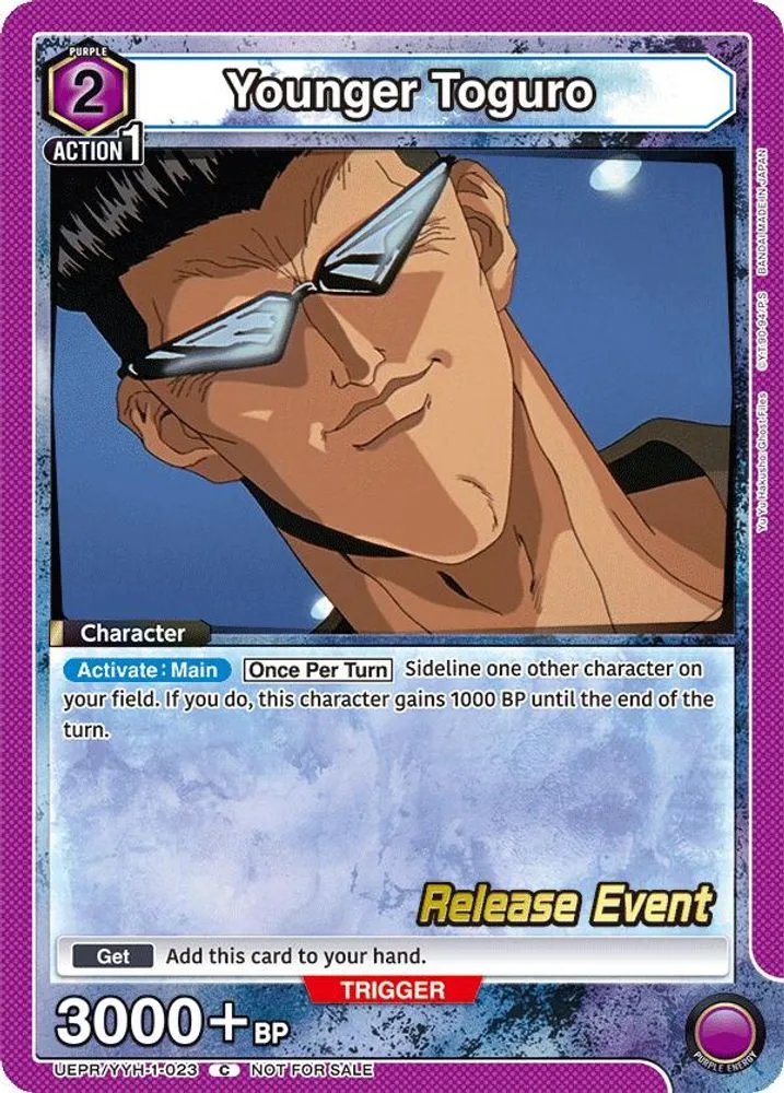 Younger Toguro (Release Event)