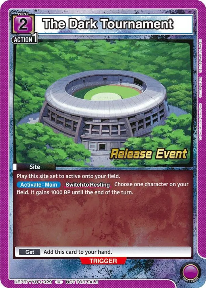The Dark Tournament (Release Event)