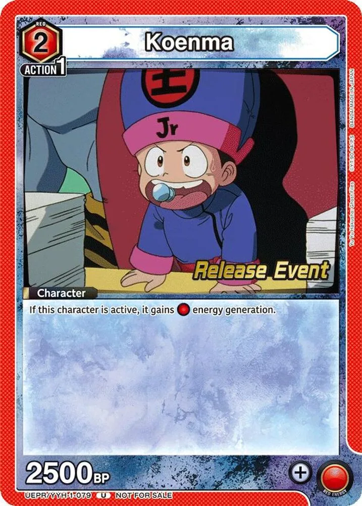 Koenma (Release Event)