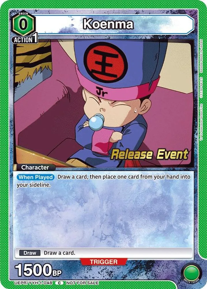 Koenma (Release Event)