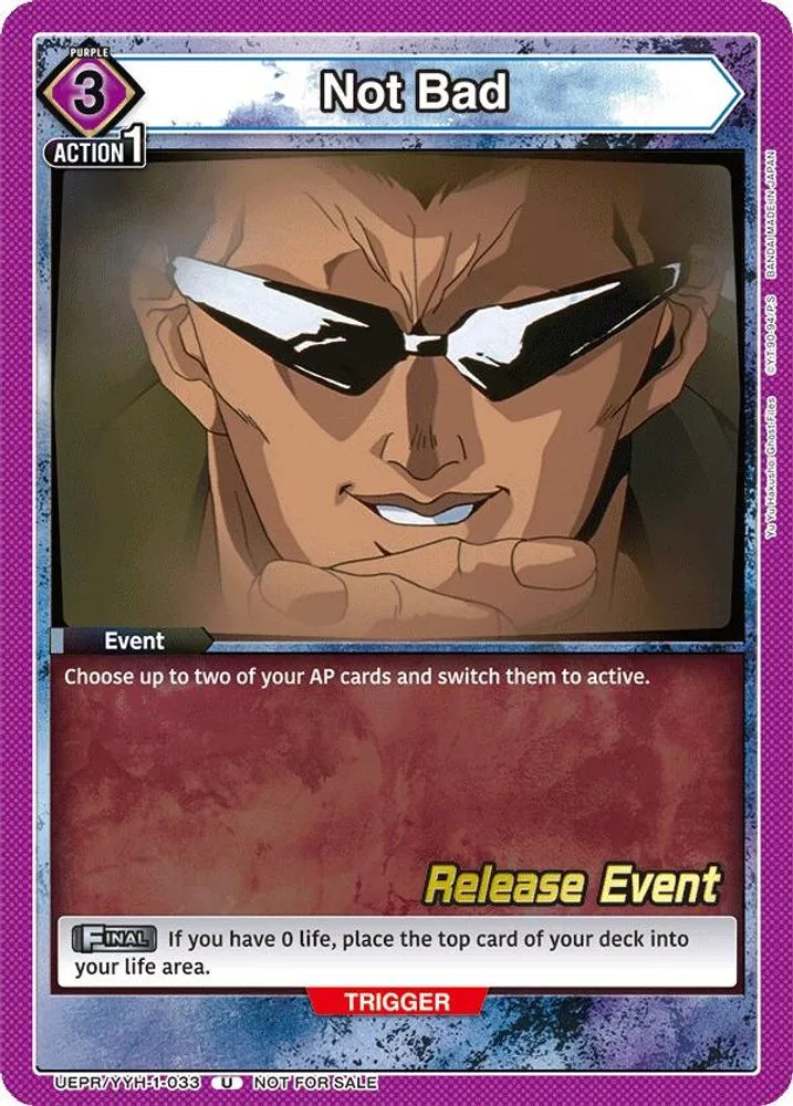 Not Bad (Release Event)