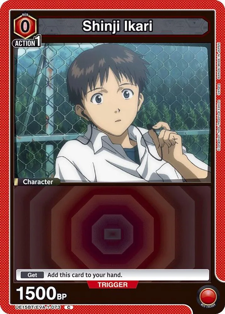 Shinji Ikari (Box Topper Foil)