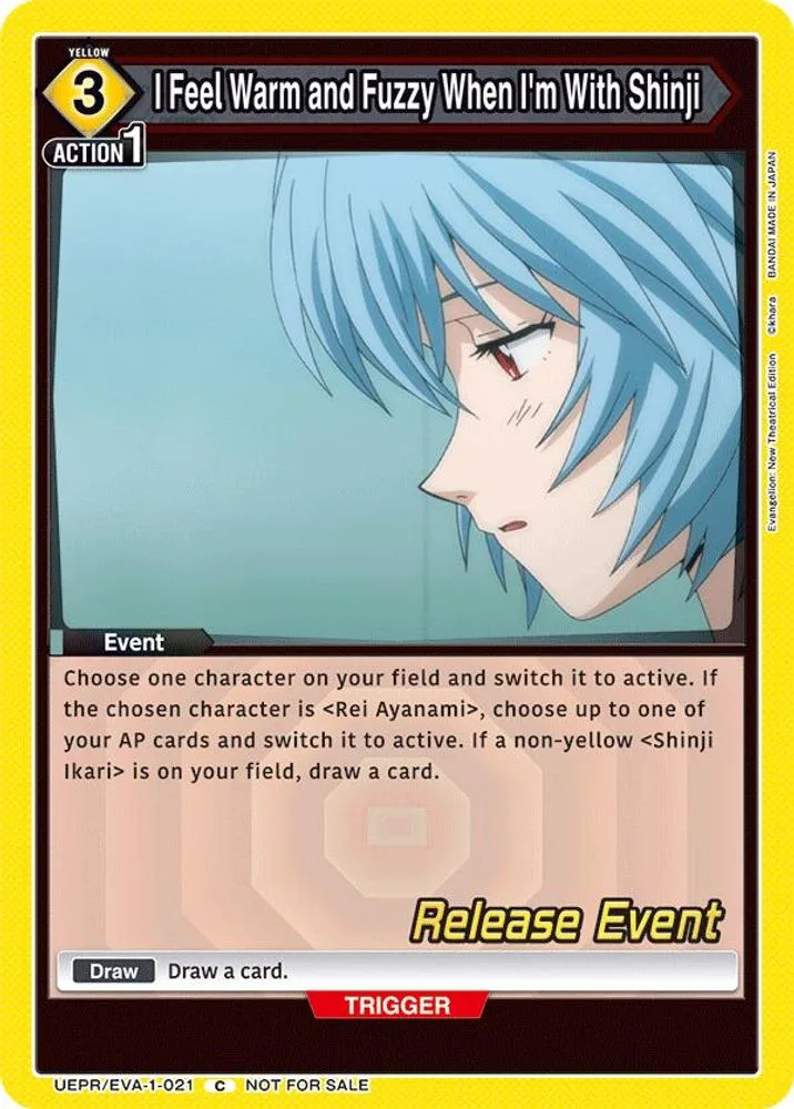 I Feel Warm and Fuzzy When I'm With Shinji (Release Event)