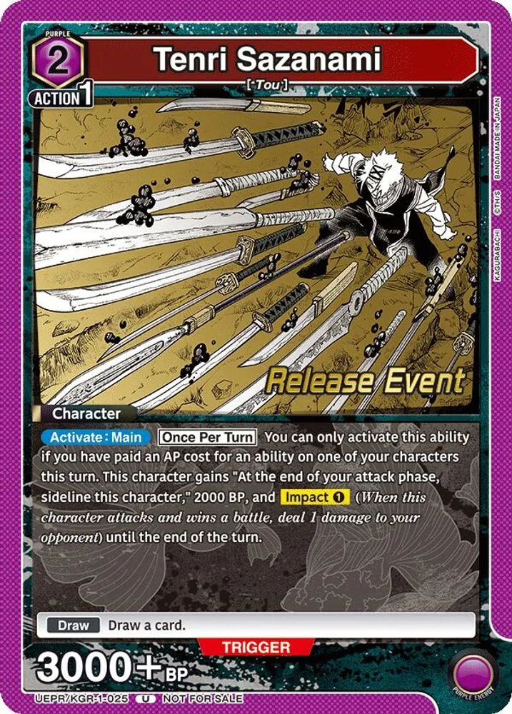 Tenri Sazanami (Release Event)