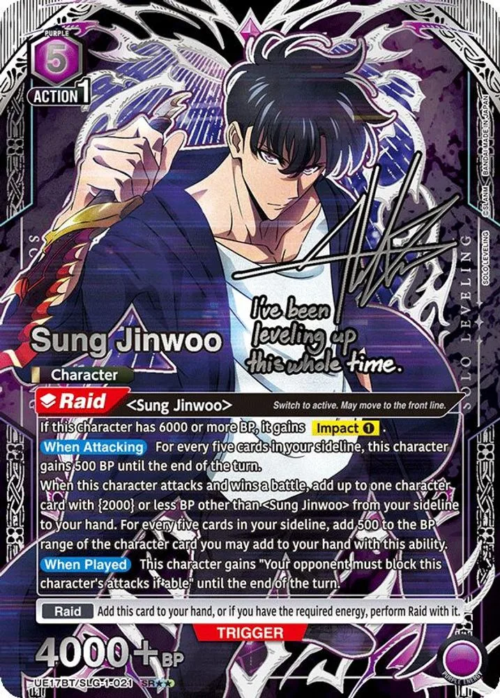 Sung Jinwoo (SR**)