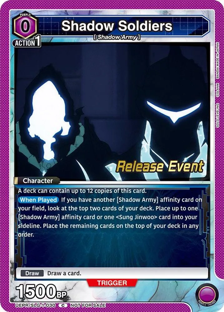 Shadow Soldiers (Release Event)