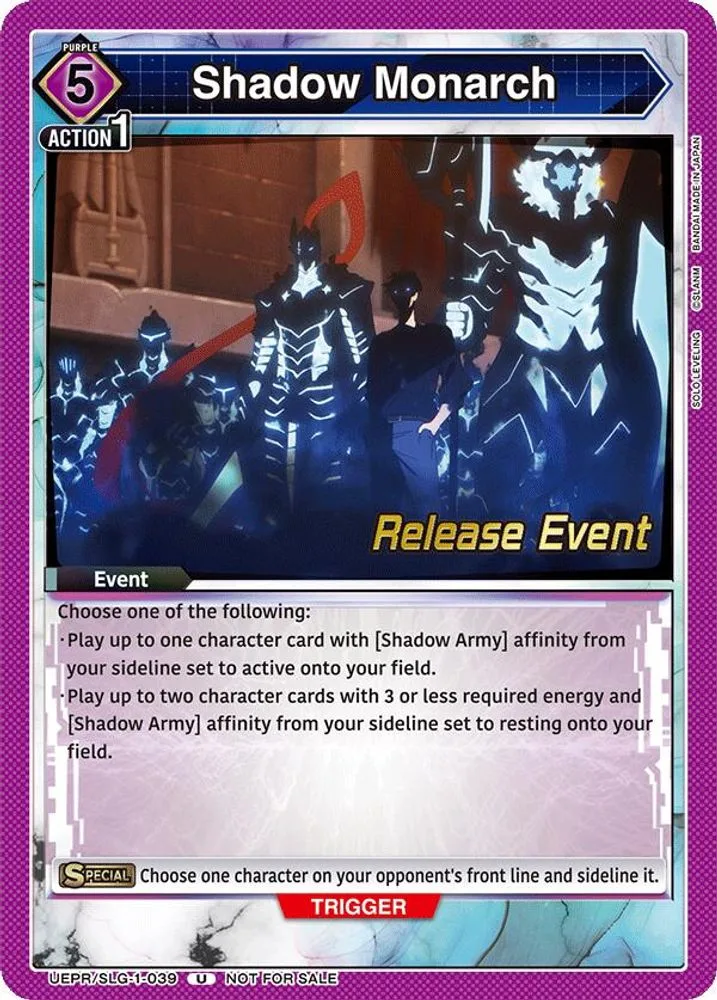 Shadow Monarch (Release Event)
