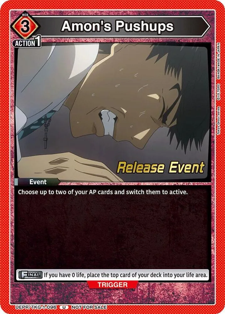 Amon's Pushups (Release Event)
