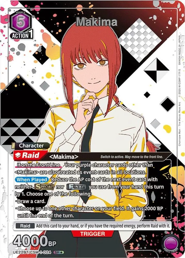 Makima (SR* · Box Topper Silver Foil)