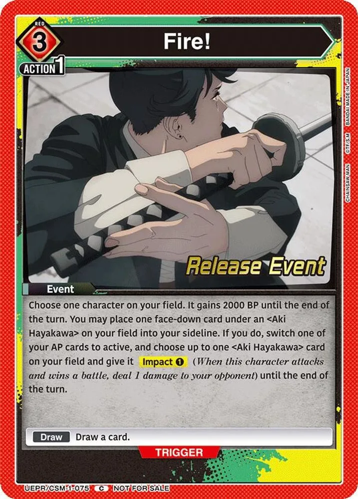 Fire! (Release Event)