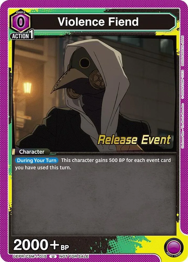 Violence Fiend (Release Event)