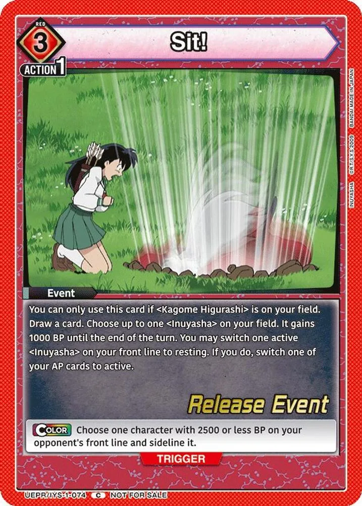 Sit! (Release Event)