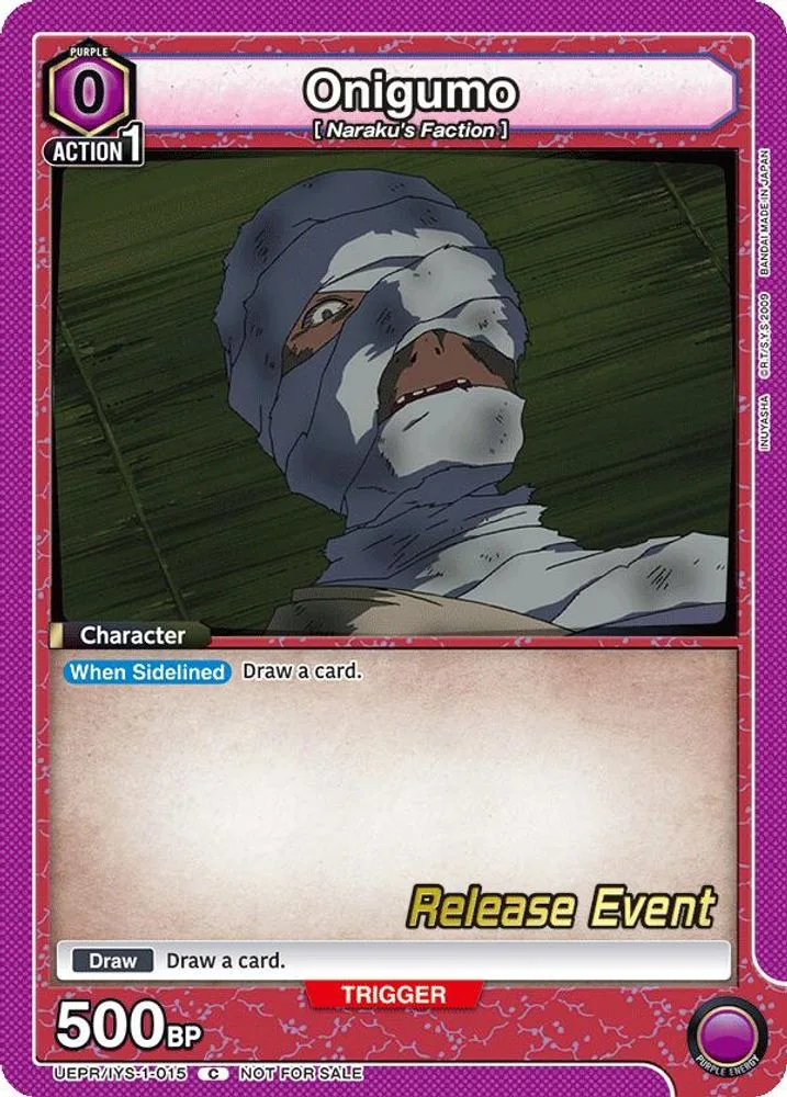 Onigumo (Release Event)