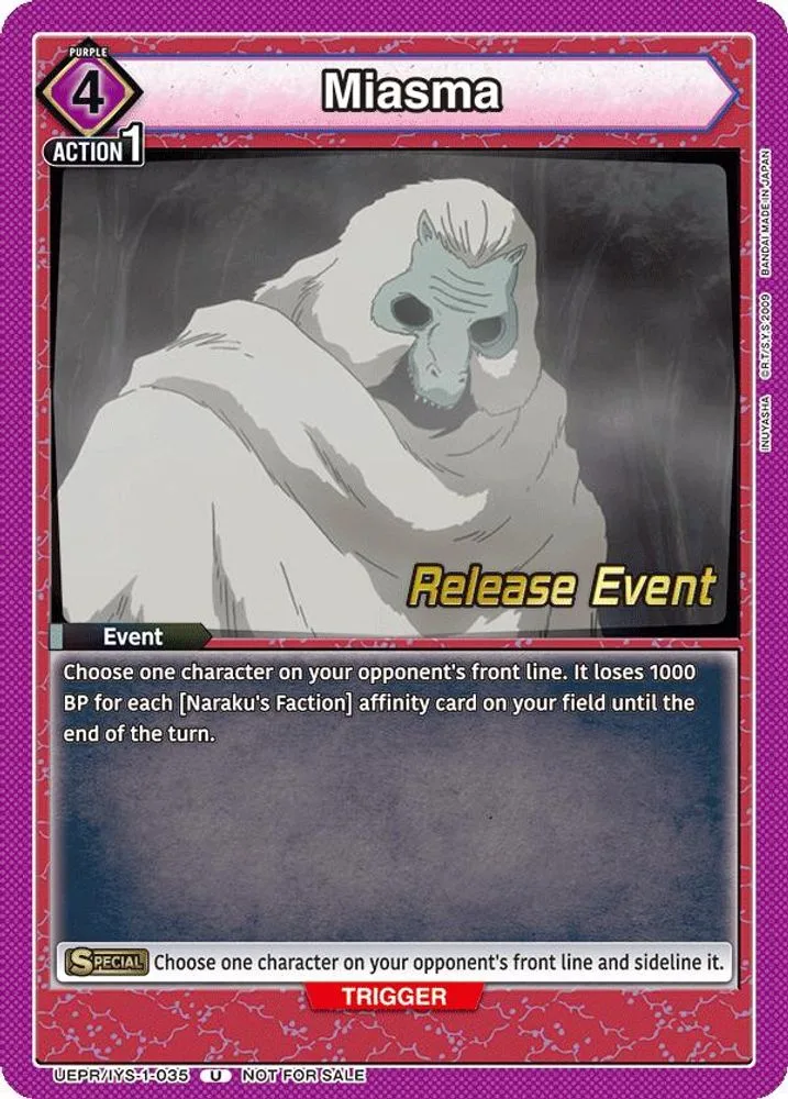 Miasma (Release Event)