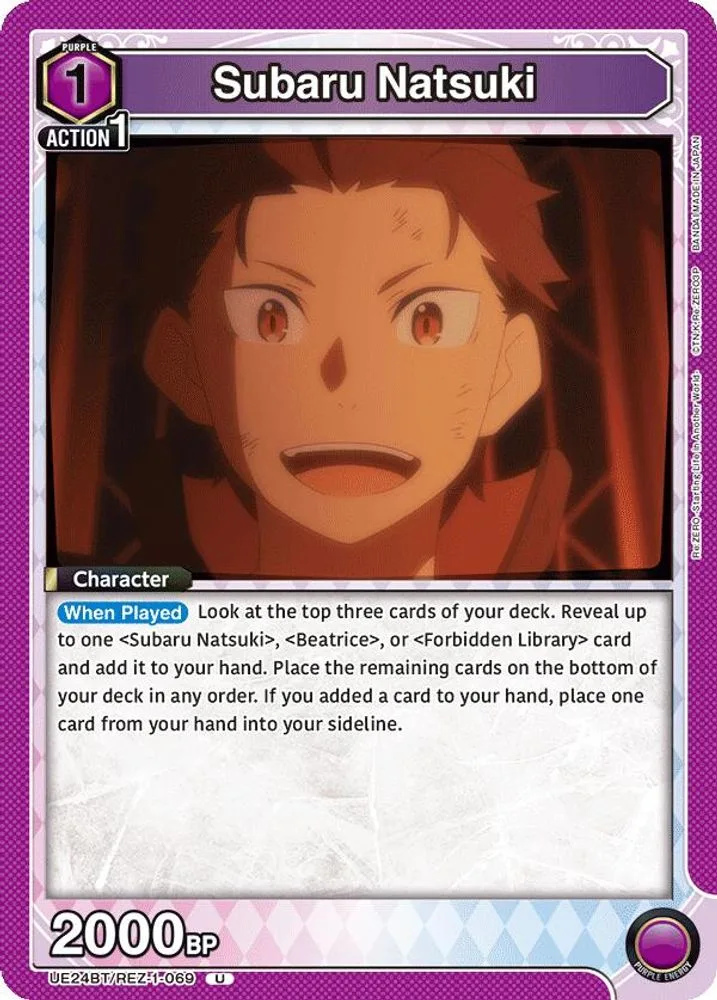 Subaru Natsuki