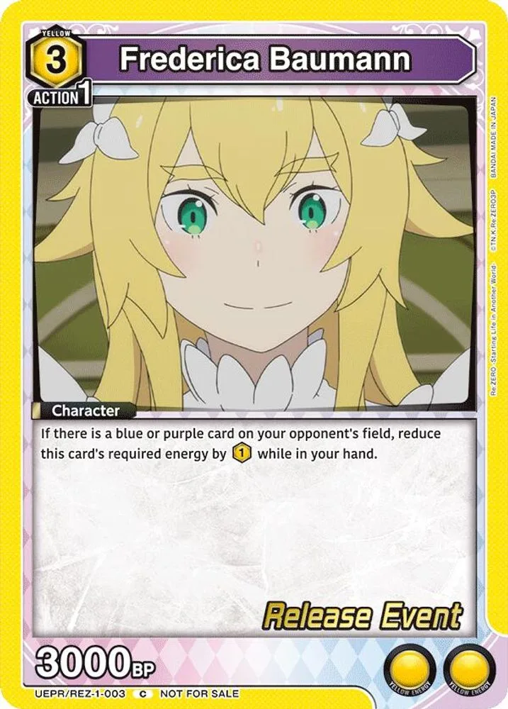 Frederica Baumann (Release Event)