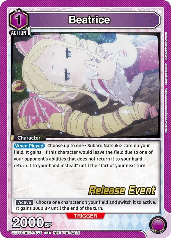 Beatrice (Release Event)