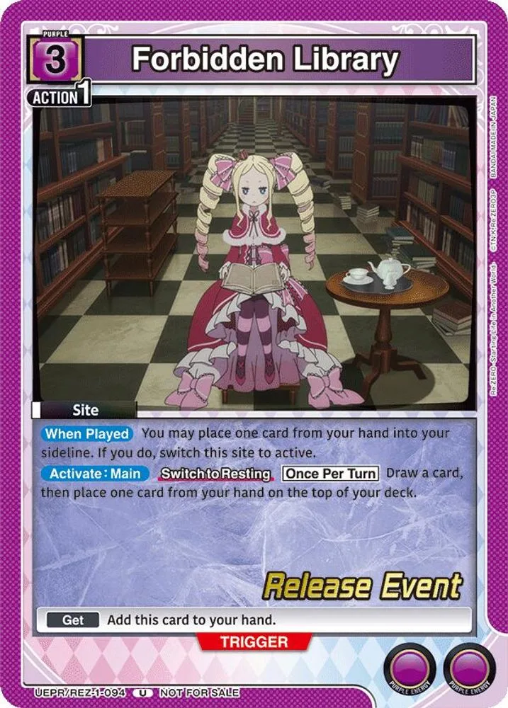 Forbidden Library (Release Event)