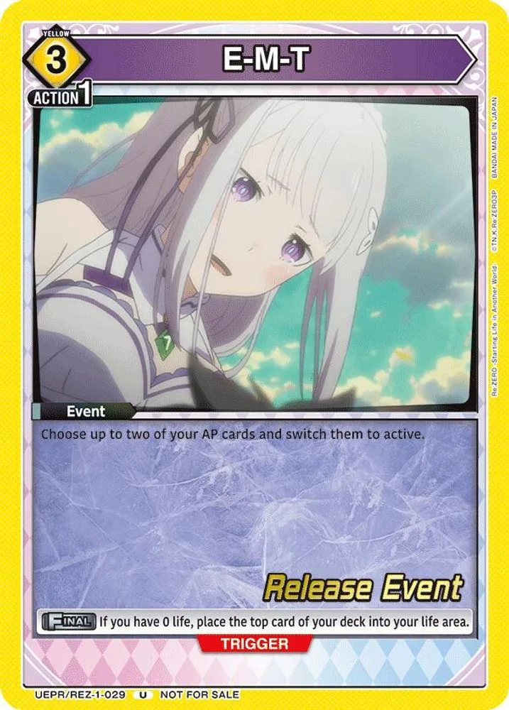 E-M-T (Release Event)