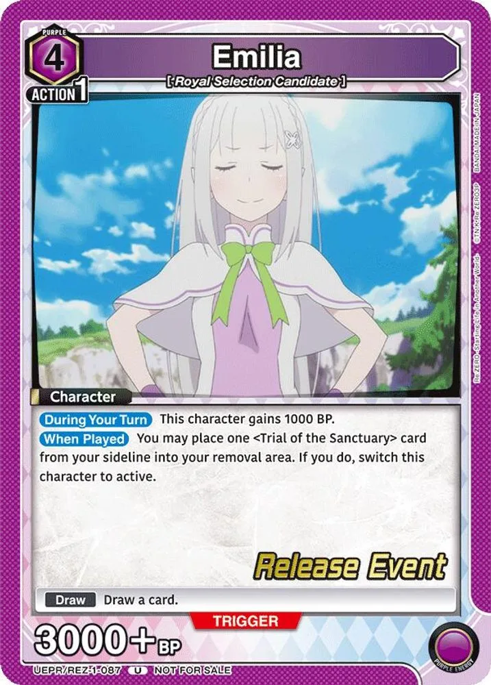 Emilia (Release Event)