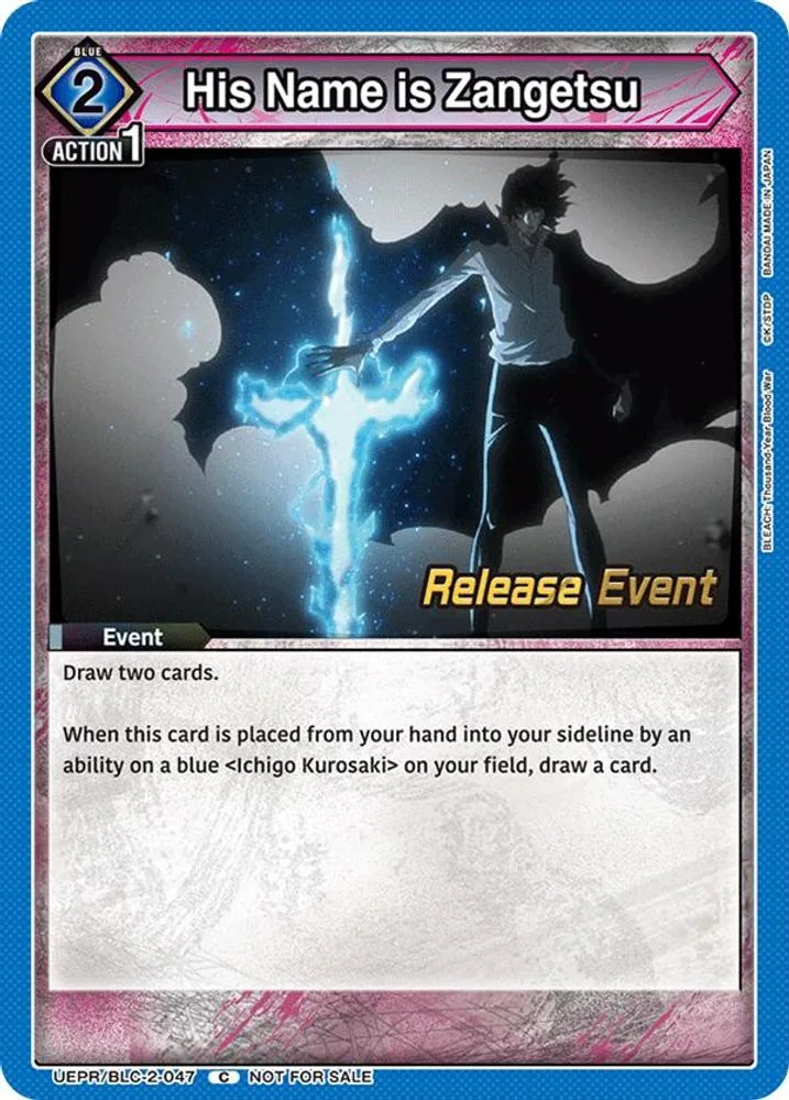 His Name is Zangetsu (Release Event)