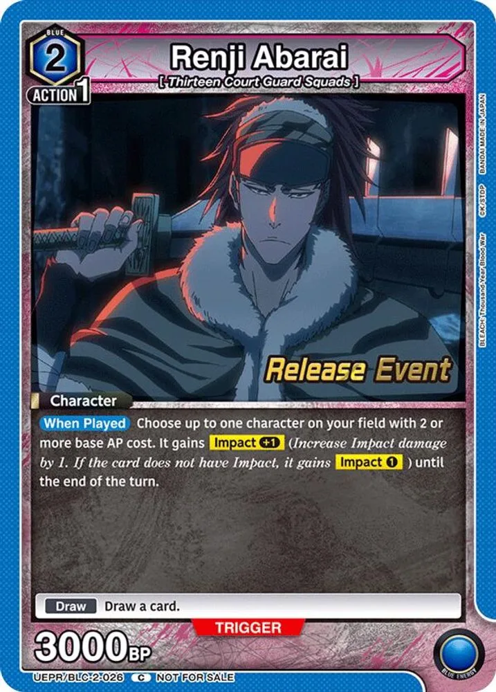 Renji Abarai (Release Event)