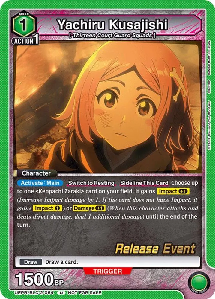 Yachiru Kusajishi (Release Event)