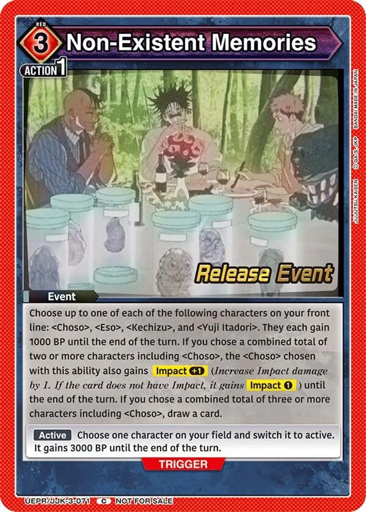 Non-Existent Memories (Release Event)