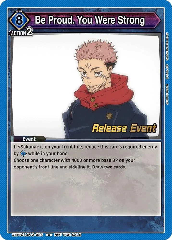 Be Proud. You Were Strong (Release Event)