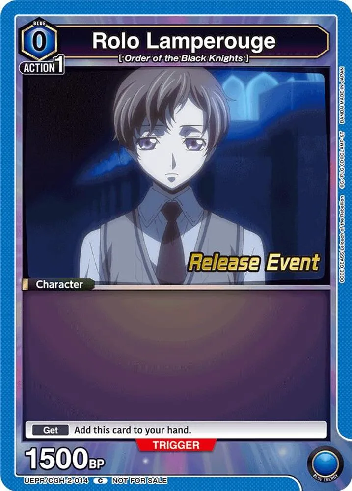 Rolo Lamperouge (Release Event)
