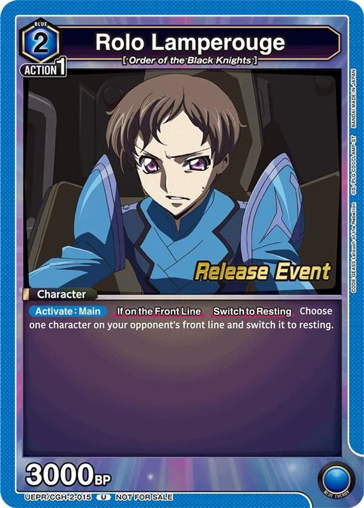 Rolo Lamperouge (Release Event)